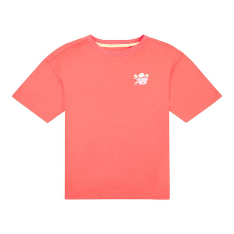 New Balance Girls' Floral Vines Back Graphic T-Shirt-1