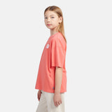 New Balance Girls' Floral Vines Back Graphic T-Shirt-7