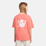 New Balance Girls' Floral Vines Back Graphic T-Shirt-8