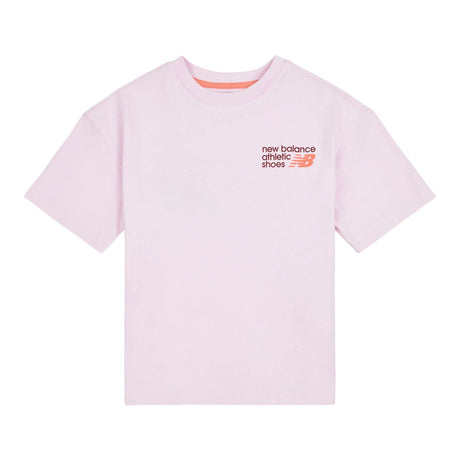 New Balance Girls' Athletics Shoe Graphic T-Shirt-1