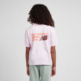 New Balance Girls' Athletics Shoe Graphic T-Shirt-8