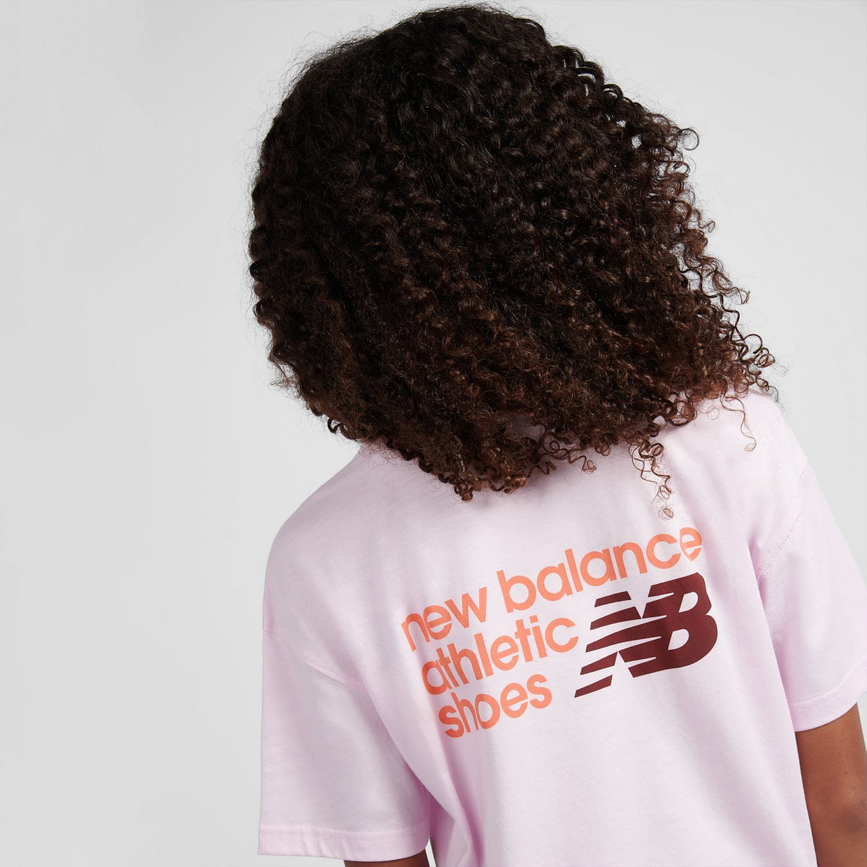 New Balance Girls' Athletics Shoe Graphic T-Shirt-11