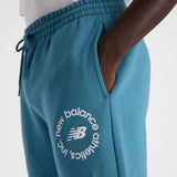 New Balance Men's Sport Fleece Graphic Pants-5