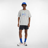 New Balance Men's NYC Marathon Graphic T-Shirt - Apple Map-1