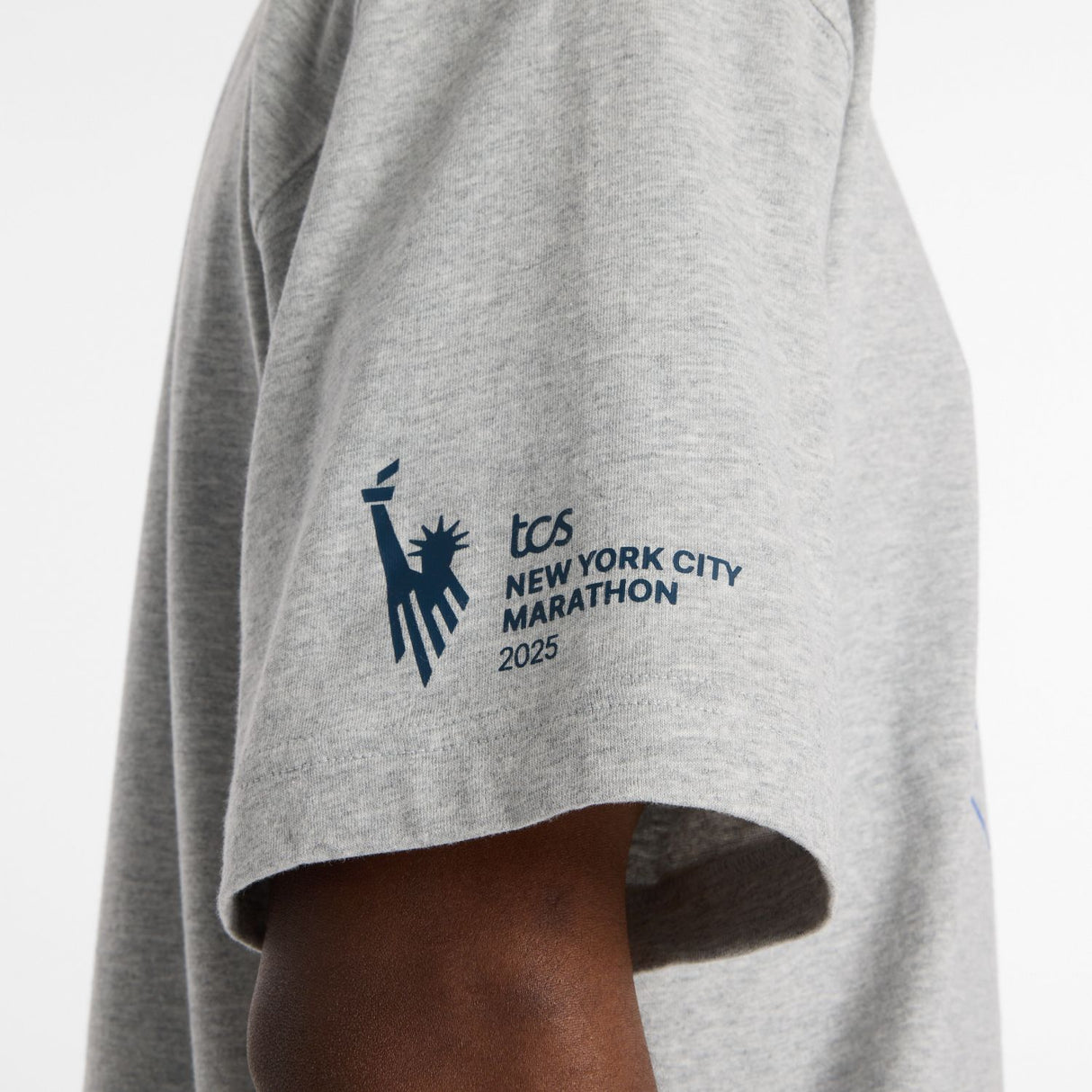 New Balance Men's NYC Marathon Graphic T-Shirt - Apple Map-6