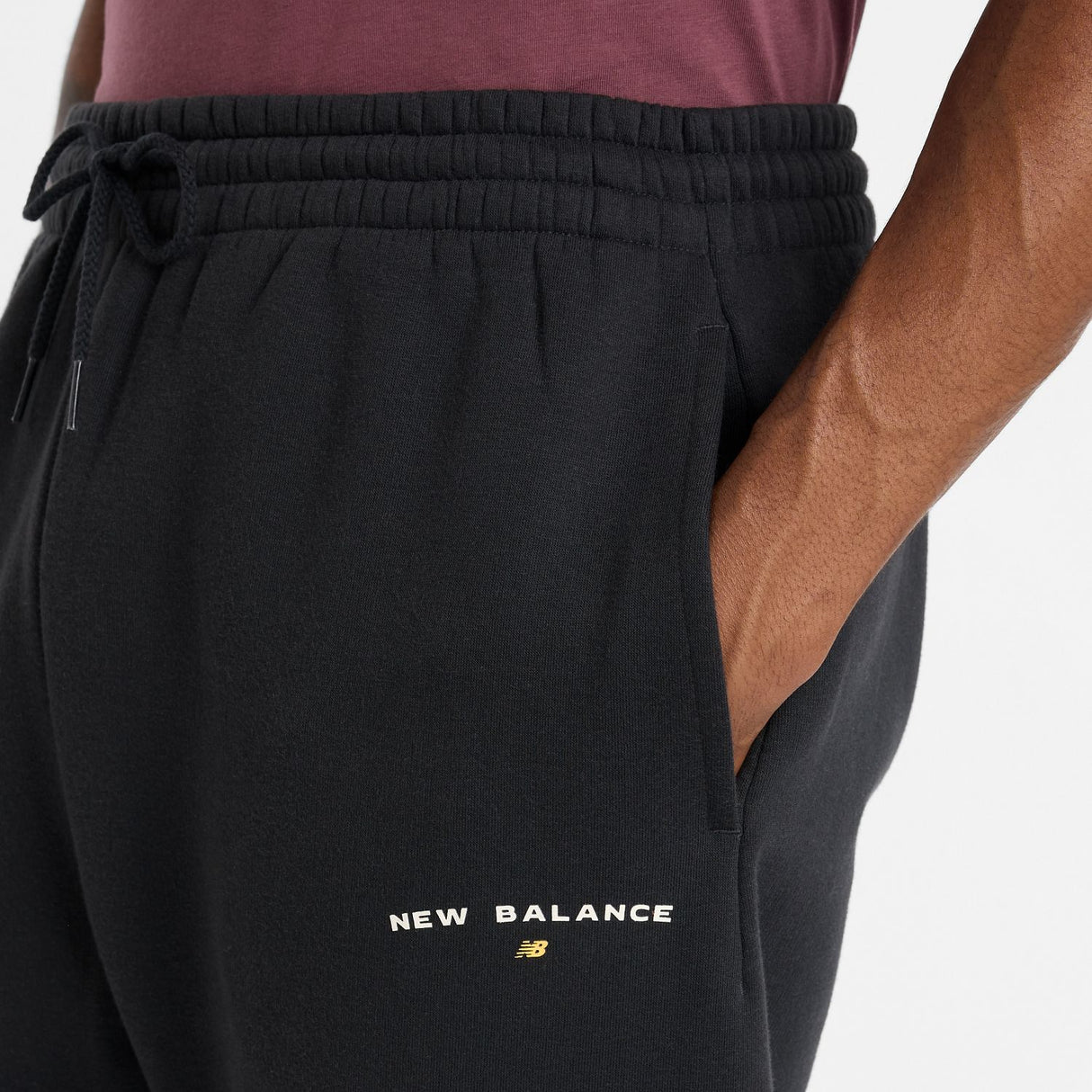 New Balance Men's Reimagined Fleece Graphic Joggers-5