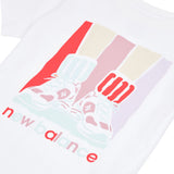 New Balance Girls' Colorblock Shoe Graphic T-Shirt-3