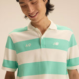 New Balance Men's Australian Open Striped Premium Polo-6
