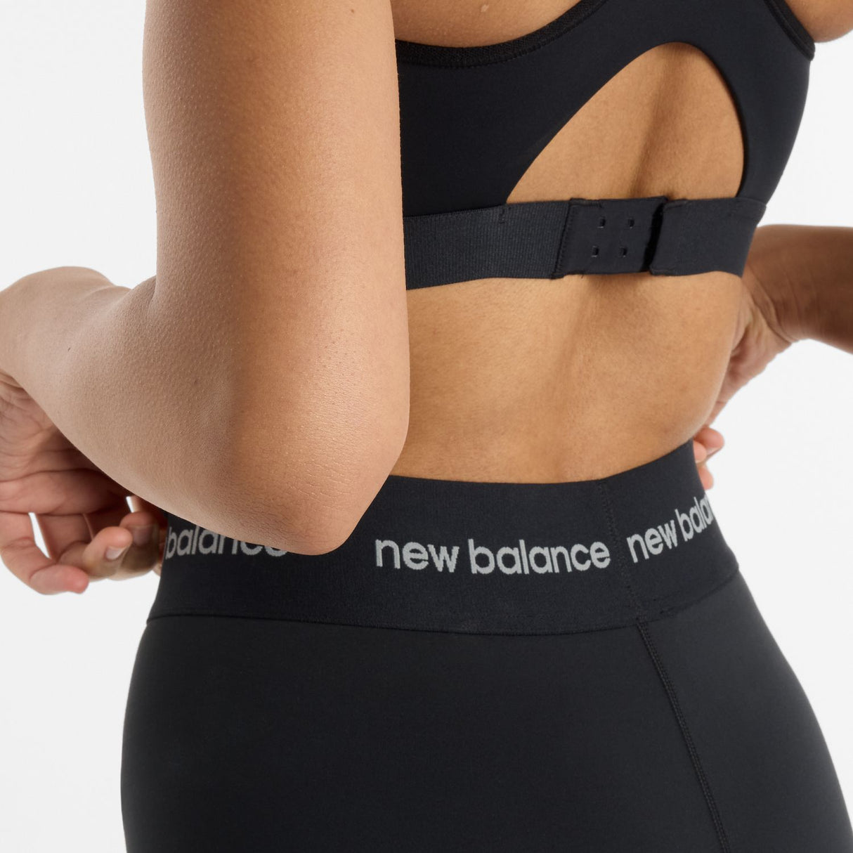 New Balance Women's Sleek High Rise Sport Shorts 3-5