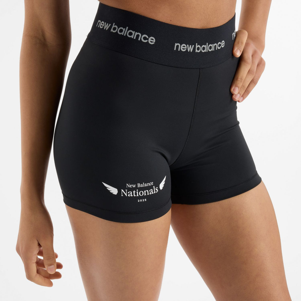 New Balance Women's Sleek High Rise Sport Shorts 3-6