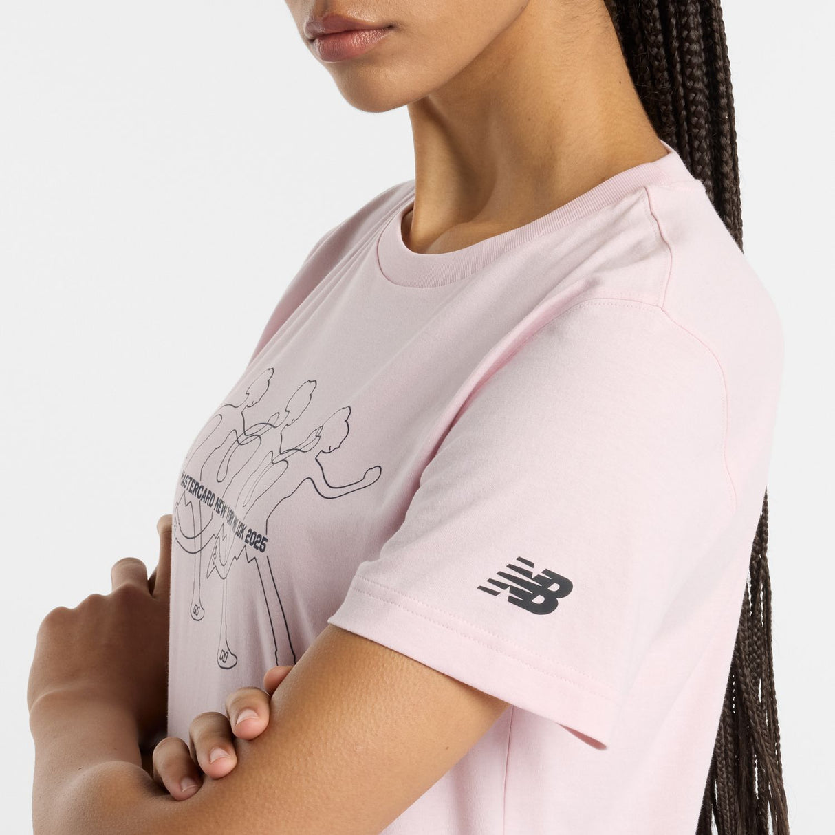 New Balance Women's Mastercard New York Mini 10K Graphic T-Shirt-6