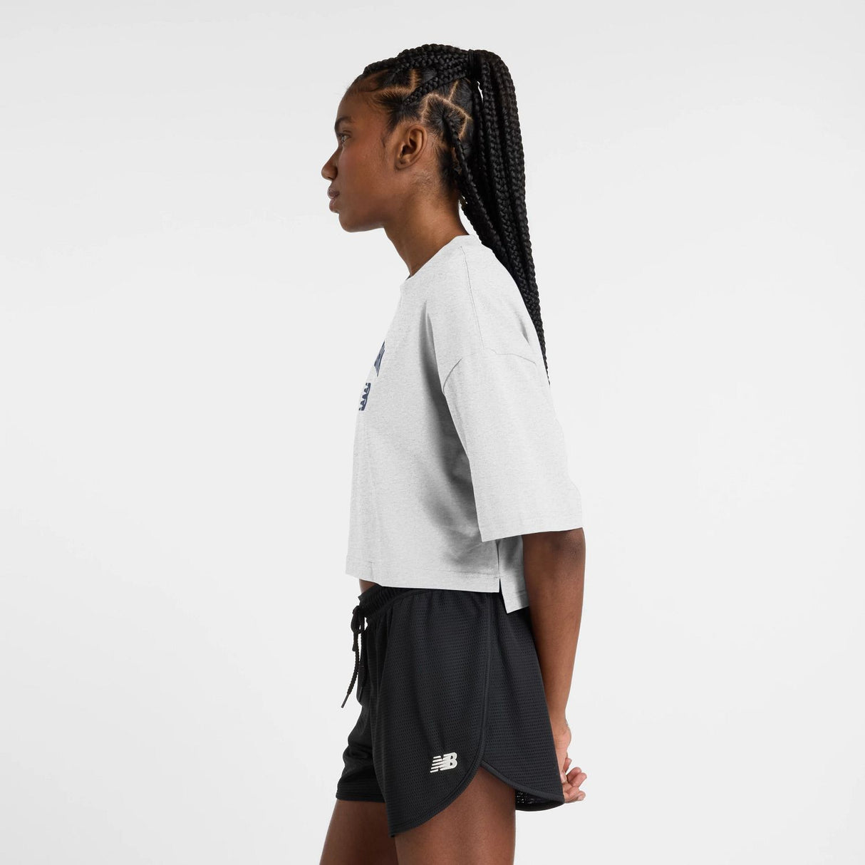 New Balance Women's New York City Cropped T-Shirt-3