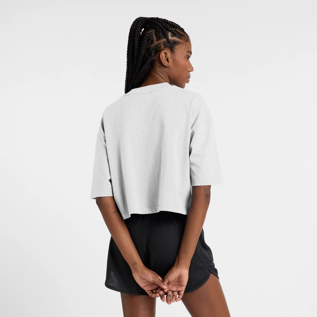 New Balance Women's New York City Cropped T-Shirt-4