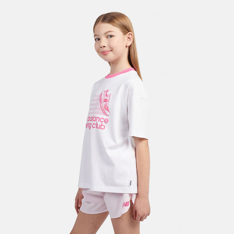 New Balance Girls' Running Club Graphic T-Shirt-2