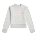 New Balance Girls' BB Stacked Logo Crew-1