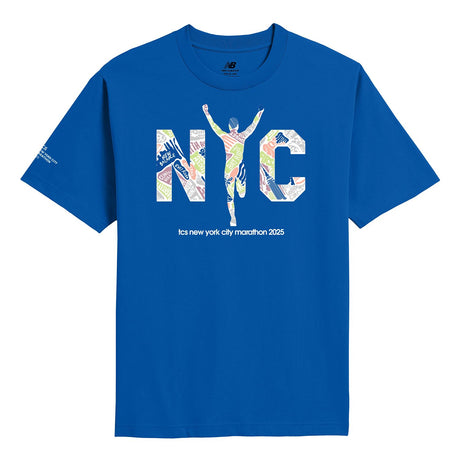 New Balance Men's NYC Marathon Graphic Tee - Running Man-1