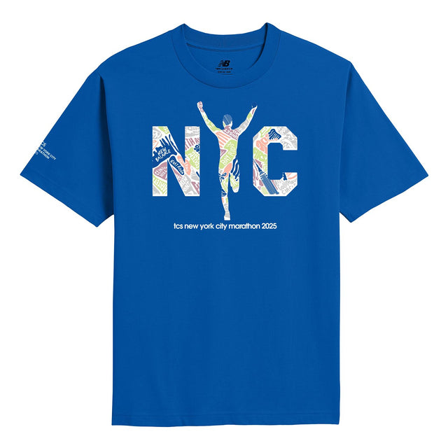 New Balance Men's NYC Marathon Graphic Tee - Running Man-1