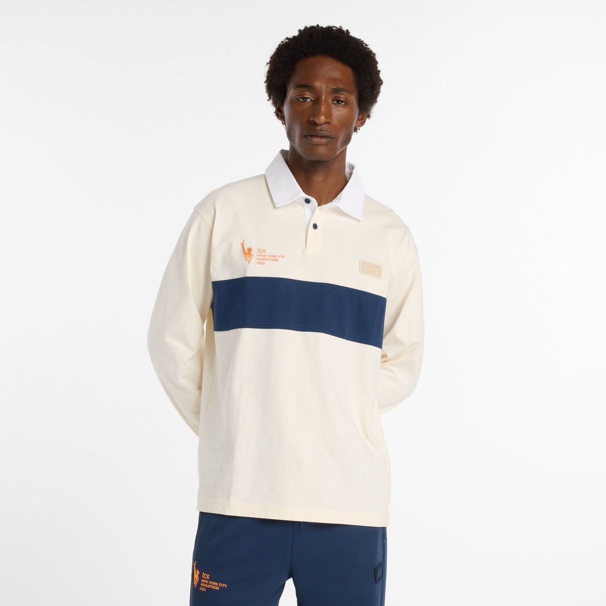 New Balance Men's NYC Marathon Rugby Shirt-2