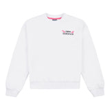 New Balance Girls' Floral Back Graphic Crew-1