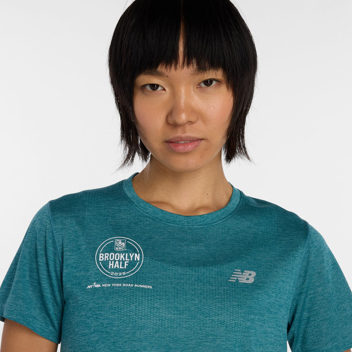 New Balance Women's RBC Brooklyn Half RC Essential T-Shirt-5