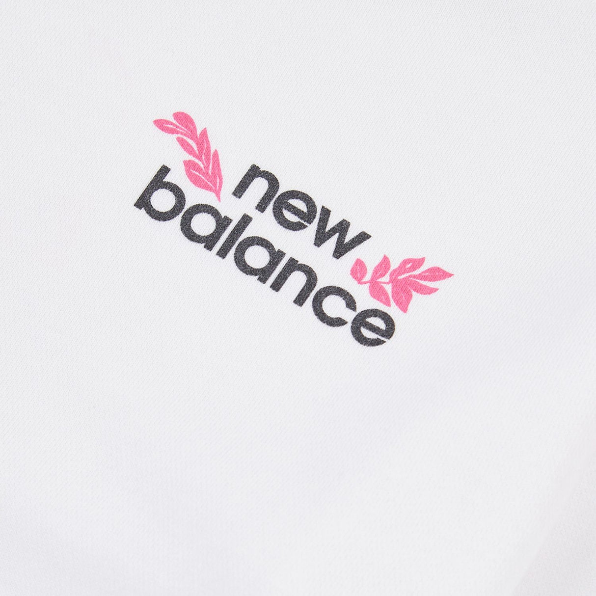 New Balance Girls' Floral Back Graphic Crew-3