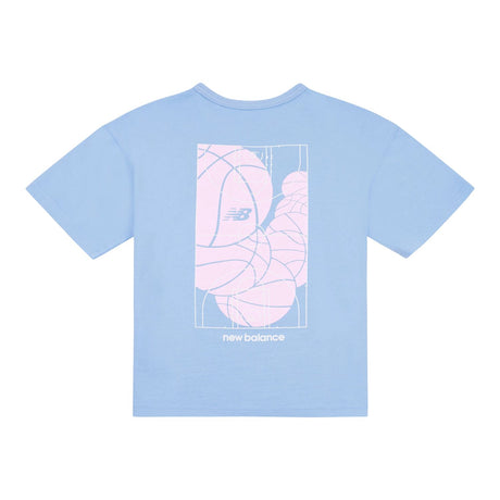 New Balance Girls' Hoops Court Graphic T-Shirt-2