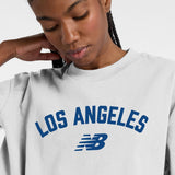 New Balance Women's LA City Cropped T-Shirt-5