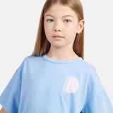 New Balance Girls' Hoops Court Graphic T-Shirt-10