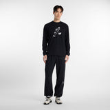 New Balance Men's Shohei Always On Logo Long Sleeve T-Shirt-1