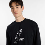New Balance Men's Shohei Always On Logo Long Sleeve T-Shirt-5