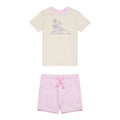 New Balance Girls' Floral Shoe Graphic Tee & Shorts Set-1