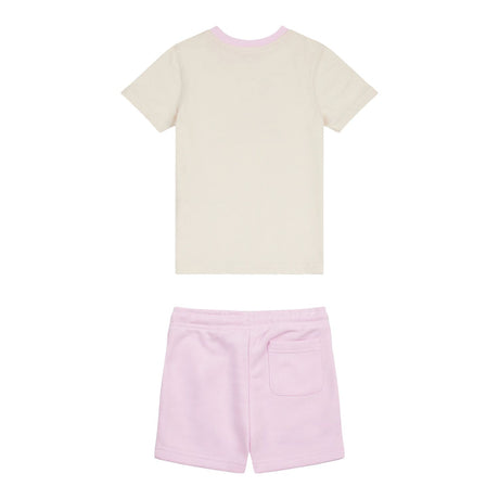 New Balance Girls' Floral Shoe Graphic Tee & Shorts Set-2