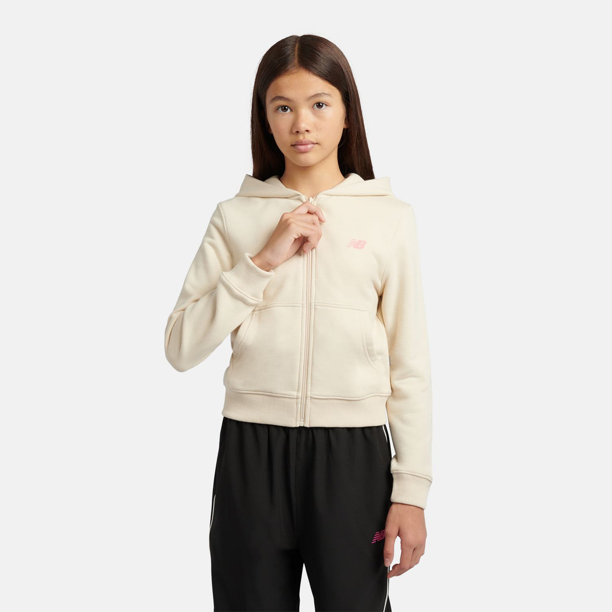 New Balance Girls' Athletics Arch French Terry Hoodie-6