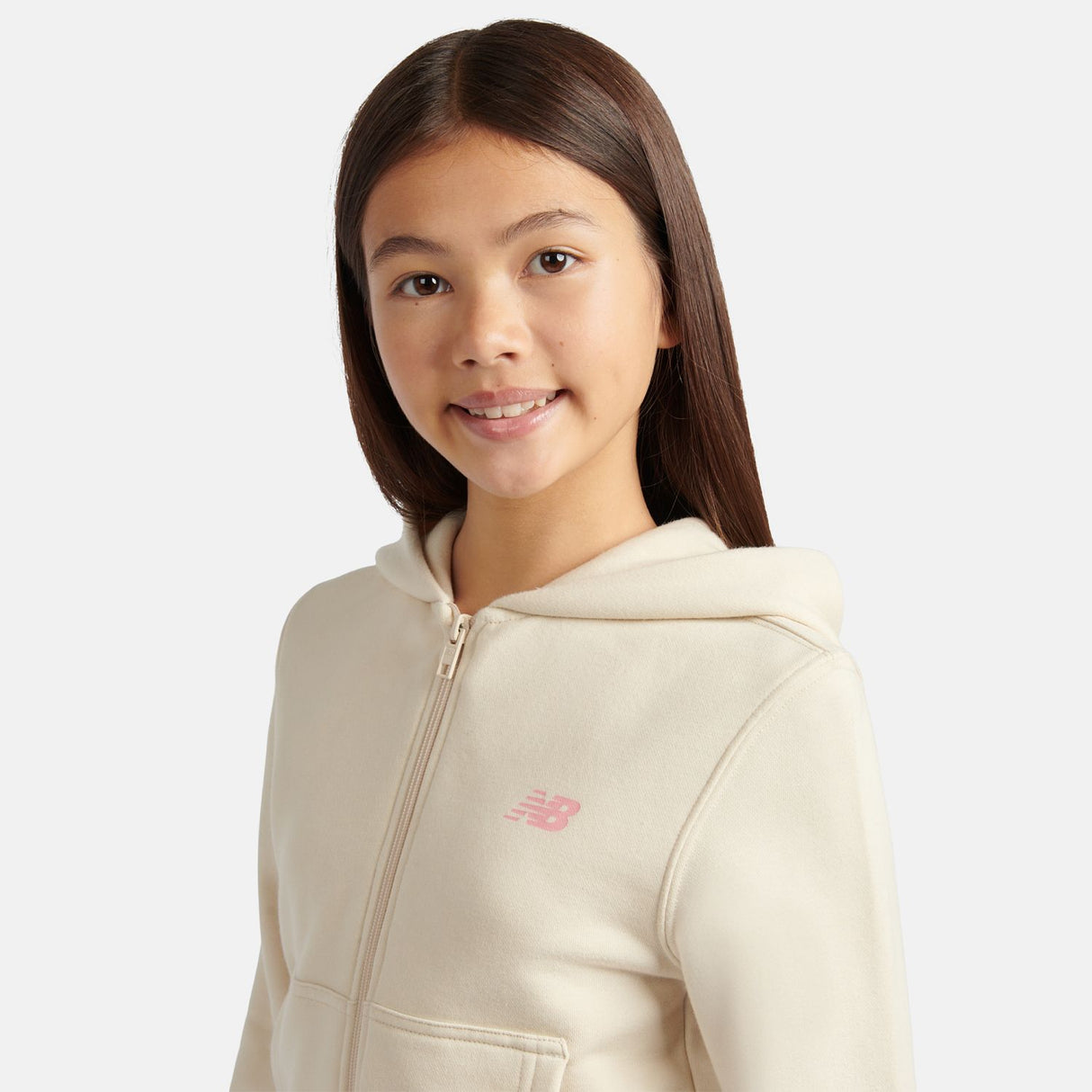 New Balance Girls' Athletics Arch French Terry Hoodie-10
