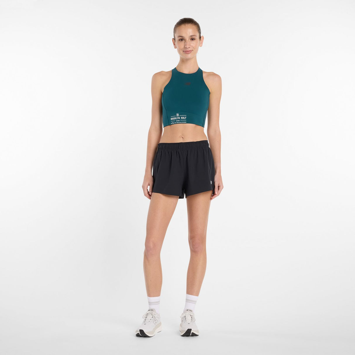 New Balance Women's RBC Brooklyn Half NB Sleek Storage Race Crop-6