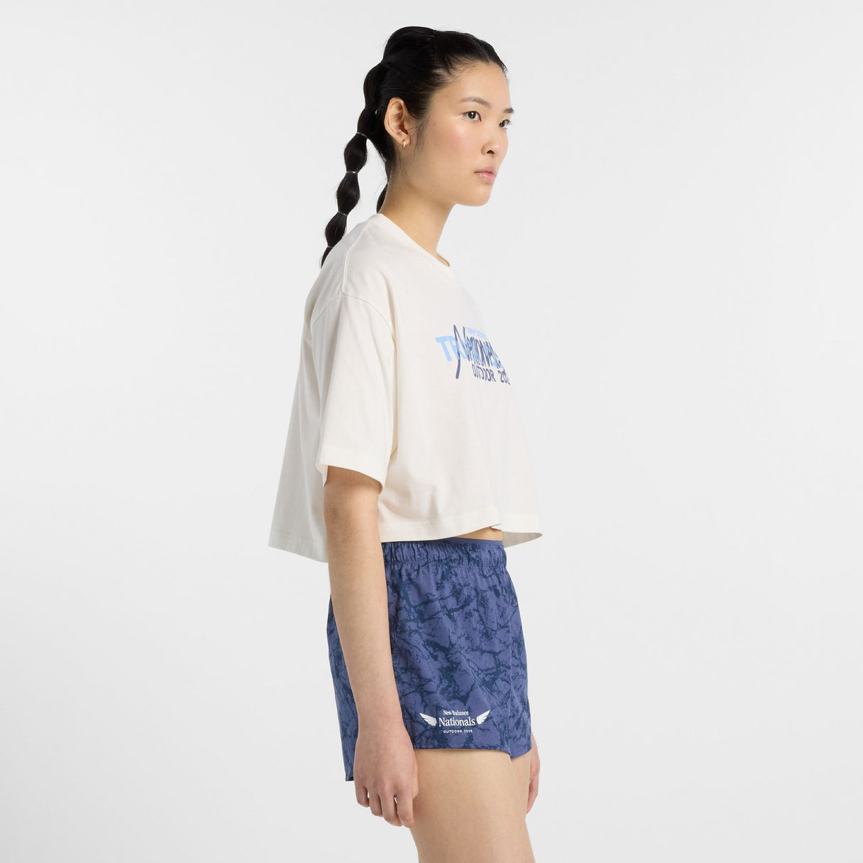 New Balance Women's Nationals Outdoor Reimagined Oversized Waist T-Shirt-4