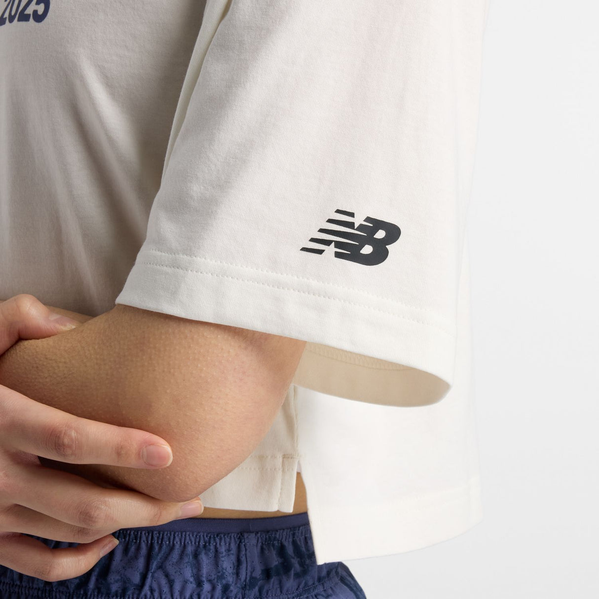New Balance Women's Nationals Outdoor Reimagined Oversized Waist T-Shirt-7