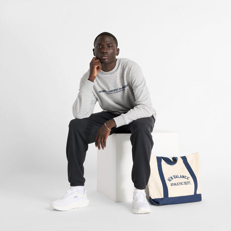 New Balance Men's NYC Marathon French Terry Graphic Crew-2
