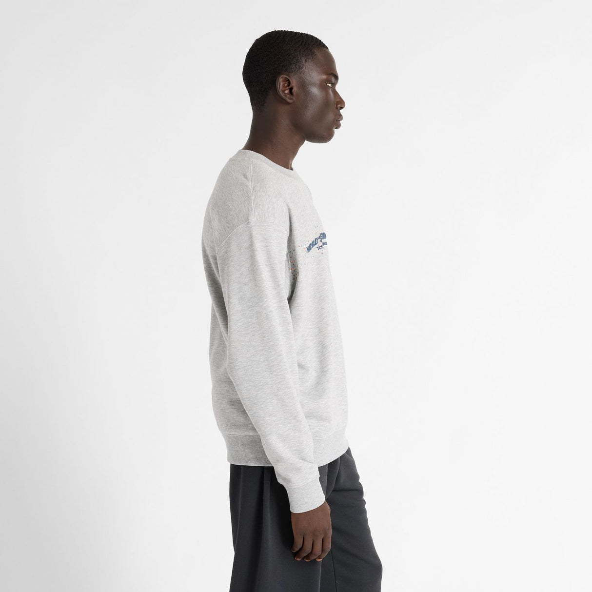 New Balance Men's NYC Marathon French Terry Graphic Crew-4