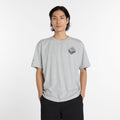 New Balance Men's RBC Brooklyn Half Graphic T-Shirt - Newspaper-1