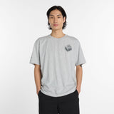 New Balance Men's RBC Brooklyn Half Graphic T-Shirt - Newspaper-1