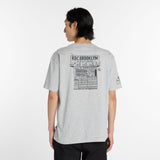 New Balance Men's RBC Brooklyn Half Graphic T-Shirt - Newspaper-3