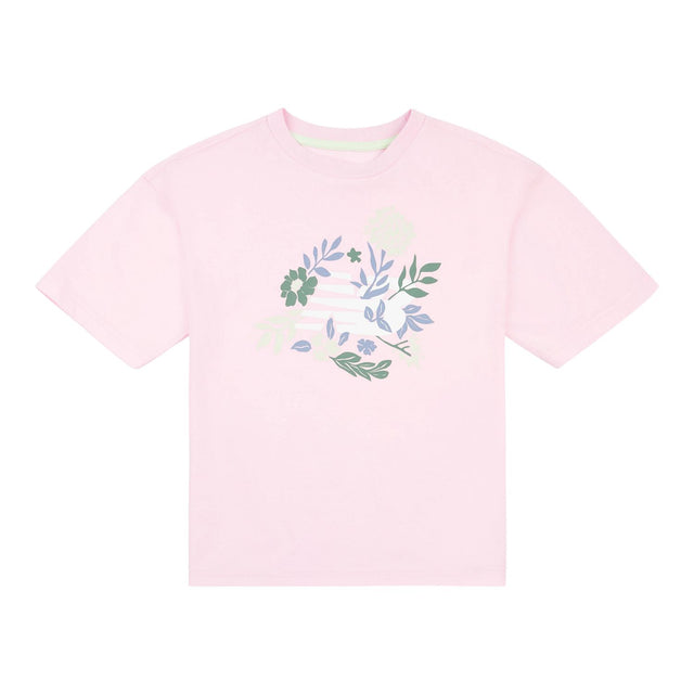New Balance Girls' Floral Graphic T-Shirt-1
