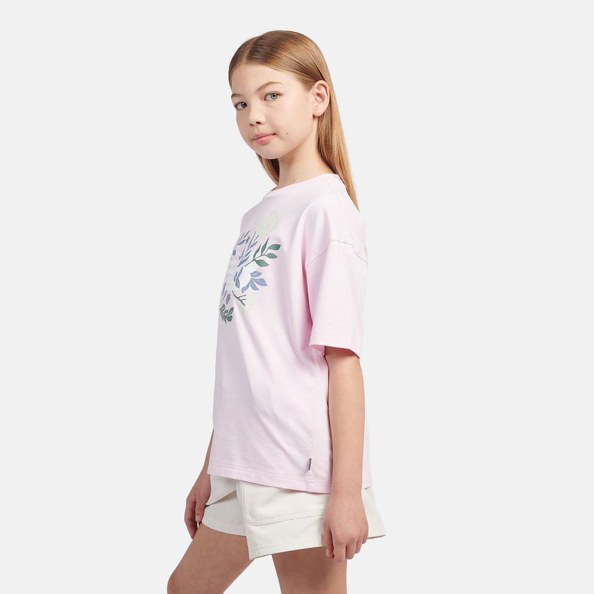 New Balance Girls' Floral Graphic T-Shirt-6