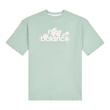 New Balance Girls' Flower Branded Logo T-Shirt-1