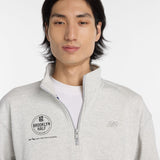 New Balance Men's RBC Brooklyn Half Athletics Fleece 1/2 Zip-4