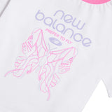 New Balance Girls' Prefer To Fly Butterfly Graphic T-Shirt-3