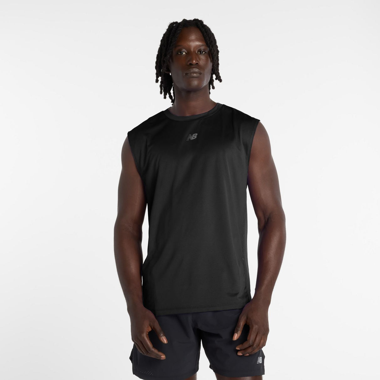 New Balance Men's RBC Brooklyn Half Graphic Fast Days Tank-1