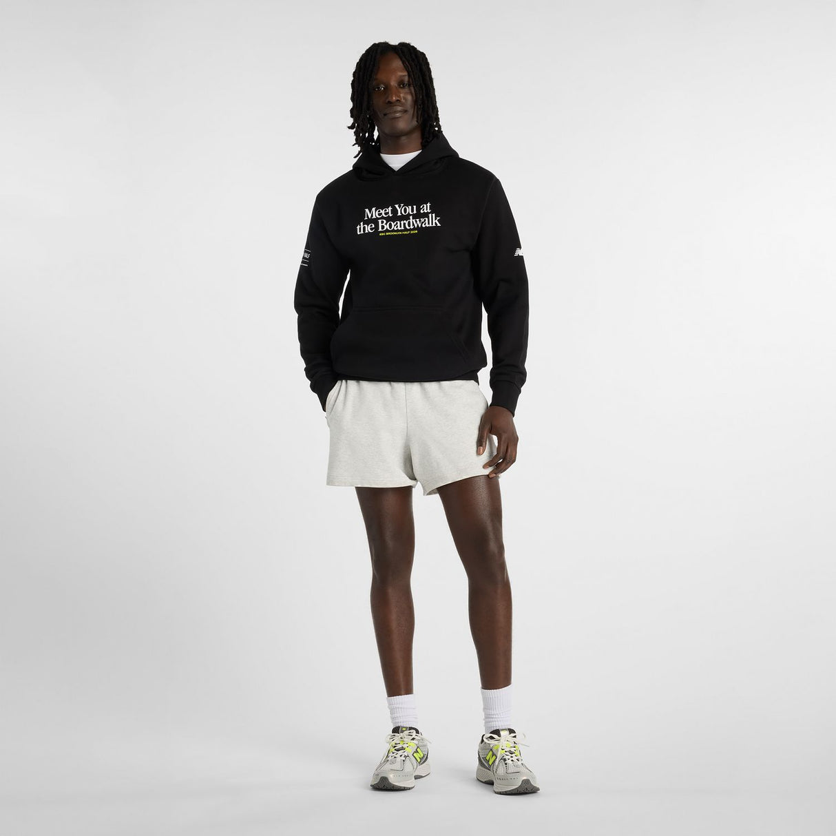 New Balance Men's RBC Brooklyn Half Slogan Hoodie-8