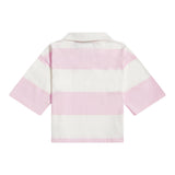 New Balance Girls' Striped Rugby Polo-2